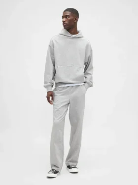 Φούτερ με κουκούλα για ενήλικες, βαρύ και oversized
