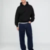 Φούτερ με κουκούλα για ενήλικες, βαρύ και oversized