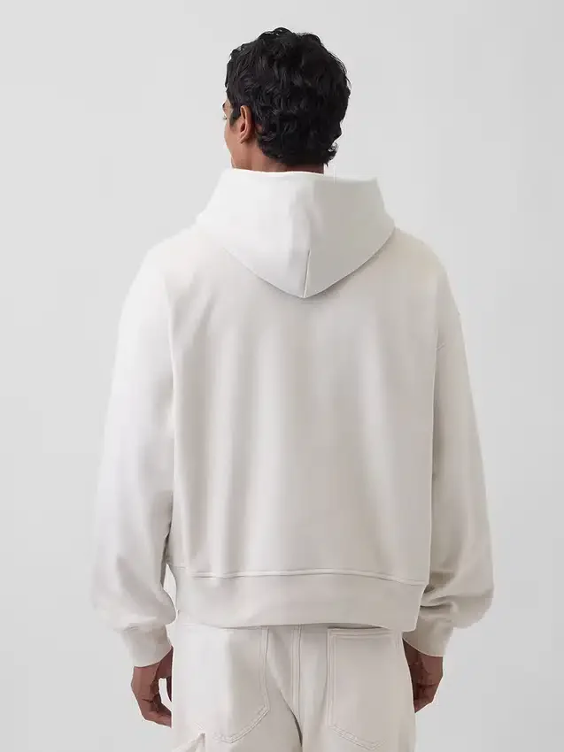 Φούτερ με κουκούλα για ενήλικες, βαρύ και oversized