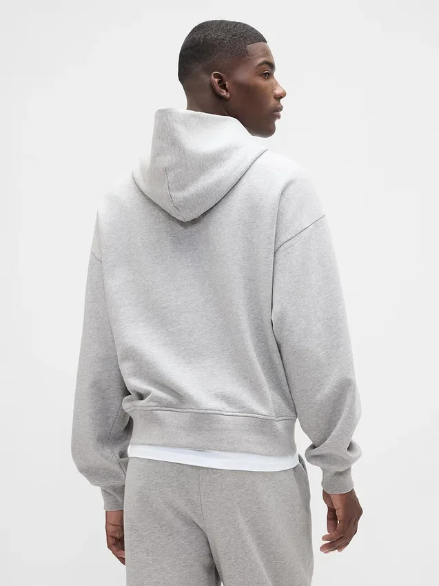 Φούτερ με κουκούλα για ενήλικες, βαρύ και oversized