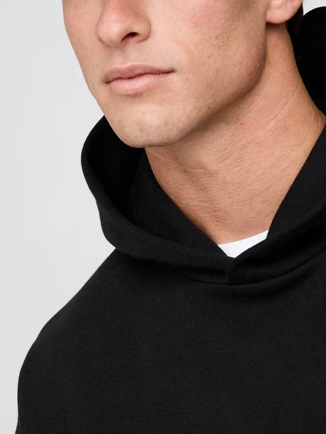 Φούτερ με κουκούλα για ενήλικες, βαρύ και oversized