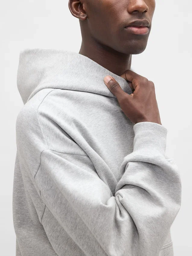 Φούτερ με κουκούλα για ενήλικες, βαρύ και oversized