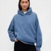 Φούτερ με κουκούλα για ενήλικες, βαρύ και oversized