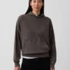 Φούτερ με κουκούλα για ενήλικες, βαρύ και oversized