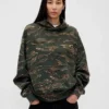 Φούτερ με κουκούλα για ενήλικες, βαρύ και oversized