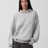 Φούτερ με κουκούλα για ενήλικες, βαρύ και oversized