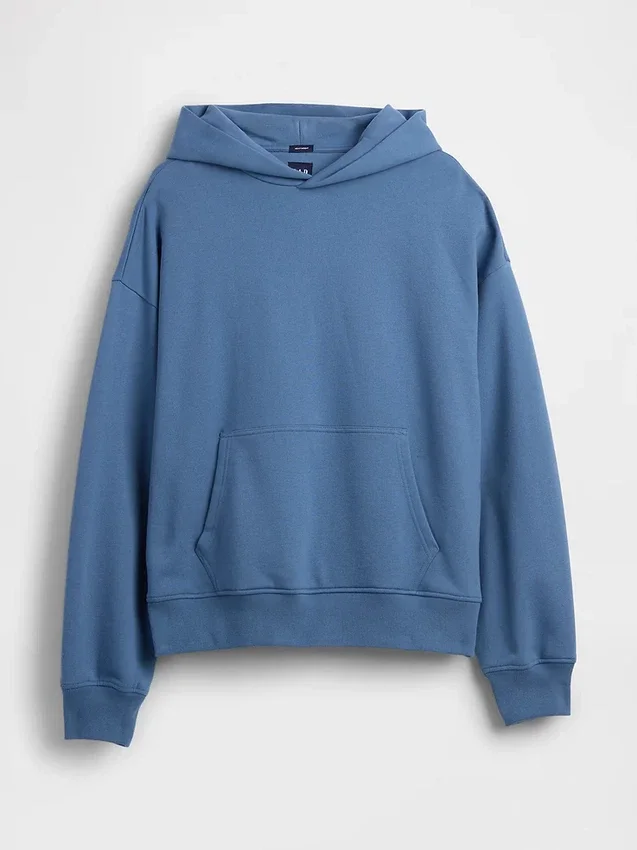 Φούτερ με κουκούλα για ενήλικες, βαρύ και oversized