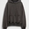 Φούτερ με κουκούλα για ενήλικες, βαρύ και oversized