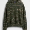 Φούτερ με κουκούλα για ενήλικες, βαρύ και oversized
