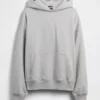 Φούτερ με κουκούλα για ενήλικες, βαρύ και oversized