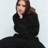 Φούτερ με κουκούλα για ενήλικες, βαρύ και oversized