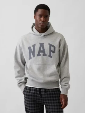 Φούτερ με κουκούλα για ενήλικες Vintagesoft Nap Logo