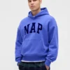 Φούτερ με κουκούλα για ενήλικες Vintagesoft Nap Logo