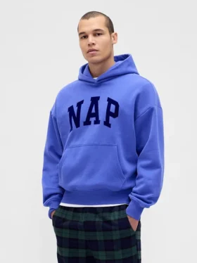 Φούτερ με κουκούλα για ενήλικες Vintagesoft Nap Logo