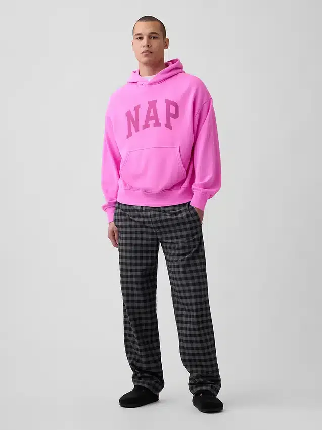 Φούτερ με κουκούλα για ενήλικες Vintagesoft Nap Logo