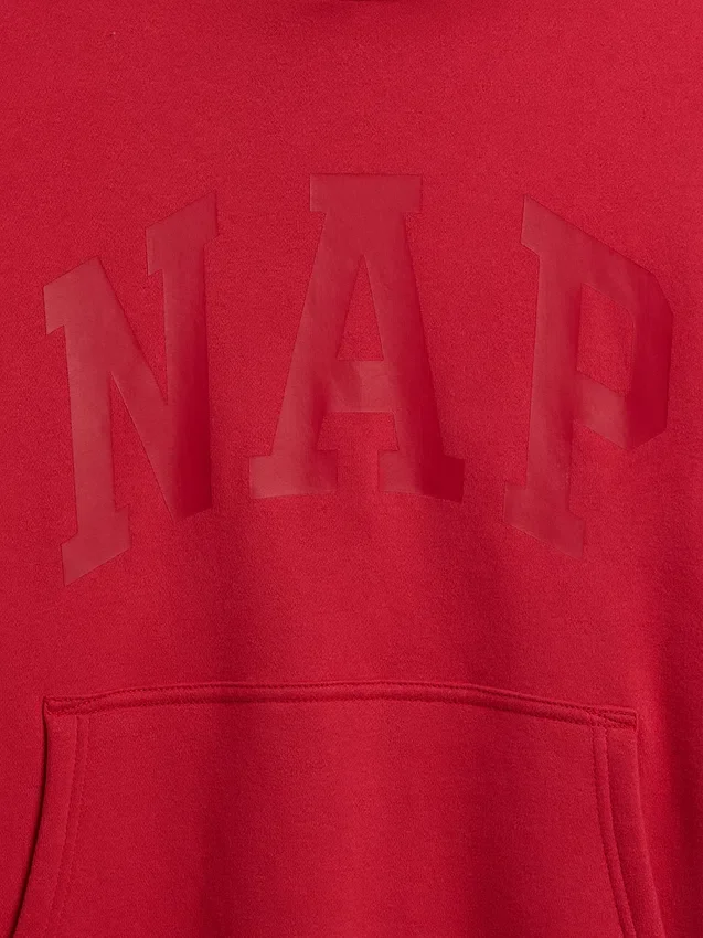 Φούτερ με κουκούλα για ενήλικες Vintagesoft Nap Logo
