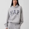 Φούτερ με κουκούλα για ενήλικες Vintagesoft Nap Logo