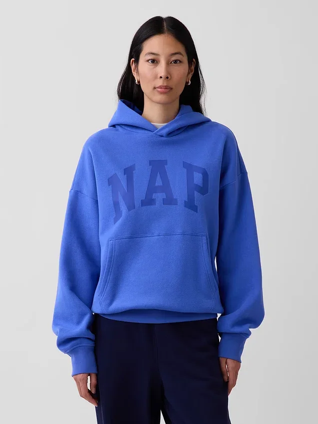 Φούτερ με κουκούλα για ενήλικες Vintagesoft Nap Logo