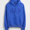 Φούτερ με κουκούλα για ενήλικες Vintagesoft Nap Logo