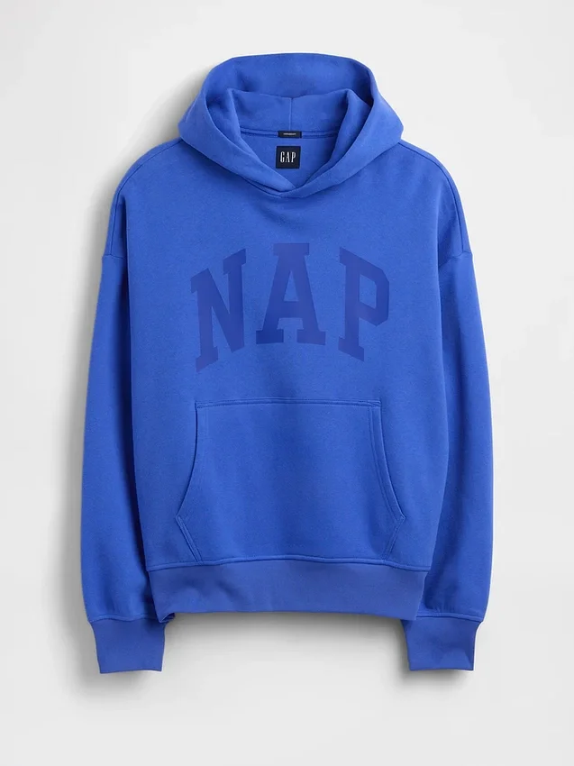 Φούτερ με κουκούλα για ενήλικες Vintagesoft Nap Logo
