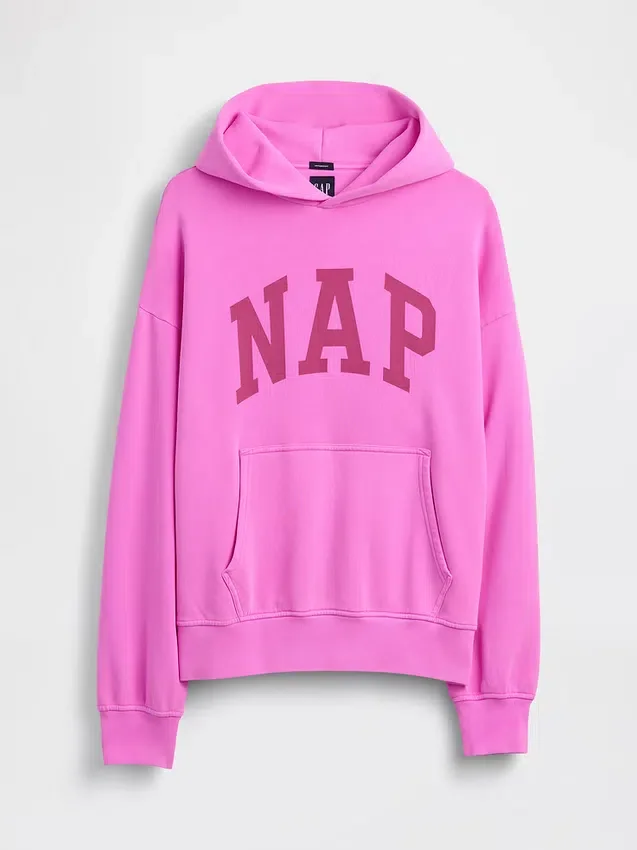Φούτερ με κουκούλα για ενήλικες Vintagesoft Nap Logo
