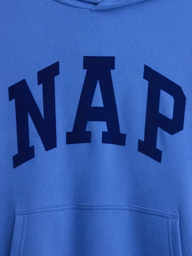 Φούτερ με κουκούλα για ενήλικες Vintagesoft Nap Logo