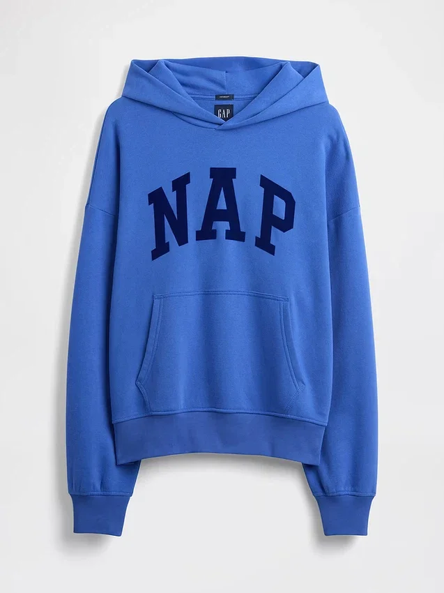 Φούτερ με κουκούλα για ενήλικες Vintagesoft Nap Logo