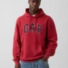 Φούτερ με κουκούλα για ενήλικες Vintagesoft Relaxed Logo