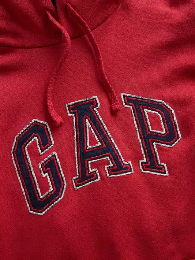 Φούτερ με κουκούλα για ενήλικες Vintagesoft Relaxed Logo