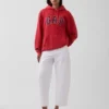 Φούτερ με κουκούλα για ενήλικες Vintagesoft Relaxed Logo