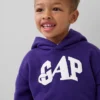 Φούτερ με κουκούλα για μικρά παιδιά GAP × Awake Ny Vintagesoft με λογότυπο
