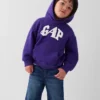 Φούτερ με κουκούλα για μικρά παιδιά GAP × Awake Ny Vintagesoft με λογότυπο