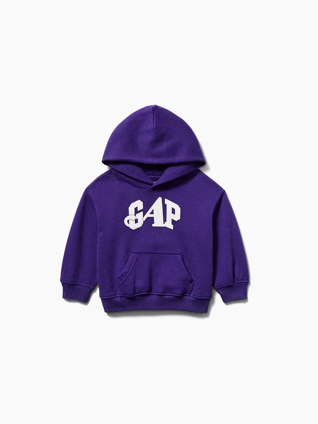 Φούτερ με κουκούλα για μικρά παιδιά GAP × Awake Ny Vintagesoft με λογότυπο
