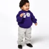 Φούτερ με κουκούλα για μικρά παιδιά GAP × Awake Ny Vintagesoft με λογότυπο