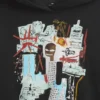 Φούτερ με κουκούλα Jean-Michel Basquiat για μικρά παιδιά, από Vintagesoft