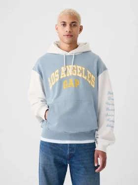Φούτερ με κουκούλα και λογότυπο GAP Los Angeles City