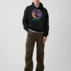 Φούτερ με κουκούλα και σχέδιο Robert Indiana Vintagesoft