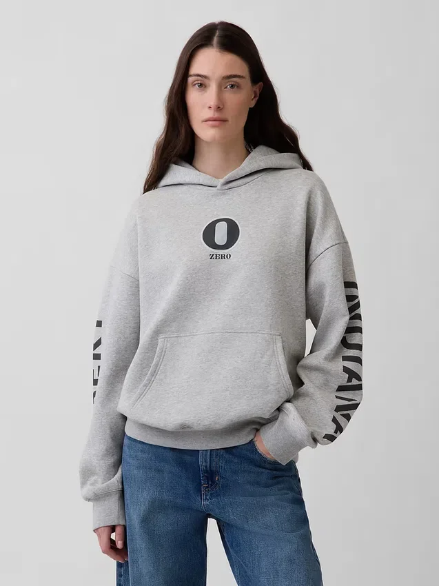 Φούτερ με κουκούλα και σχέδιο Robert Indiana Vintagesoft
