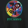 Φούτερ με κουκούλα και σχέδιο Robert Indiana Vintagesoft