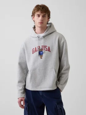 Φούτερ με κουκούλα Vintagesoft Oversized Americana Logo