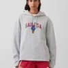 Φούτερ με κουκούλα Vintagesoft Oversized Americana Logo