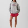 Φούτερ με κουκούλα Vintagesoft Oversized Americana Logo