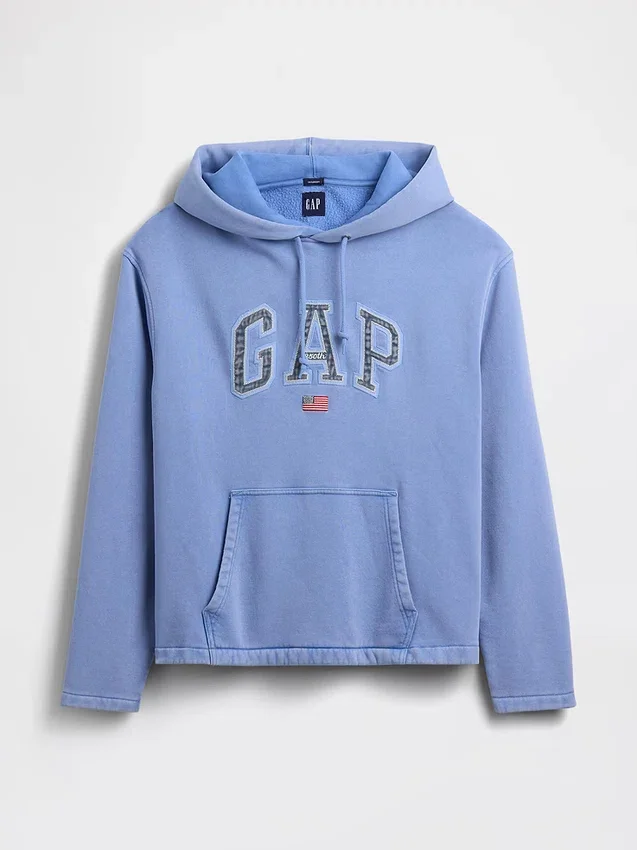 Φούτερ με κουκούλα Vintagesoft Oversized Americana Logo