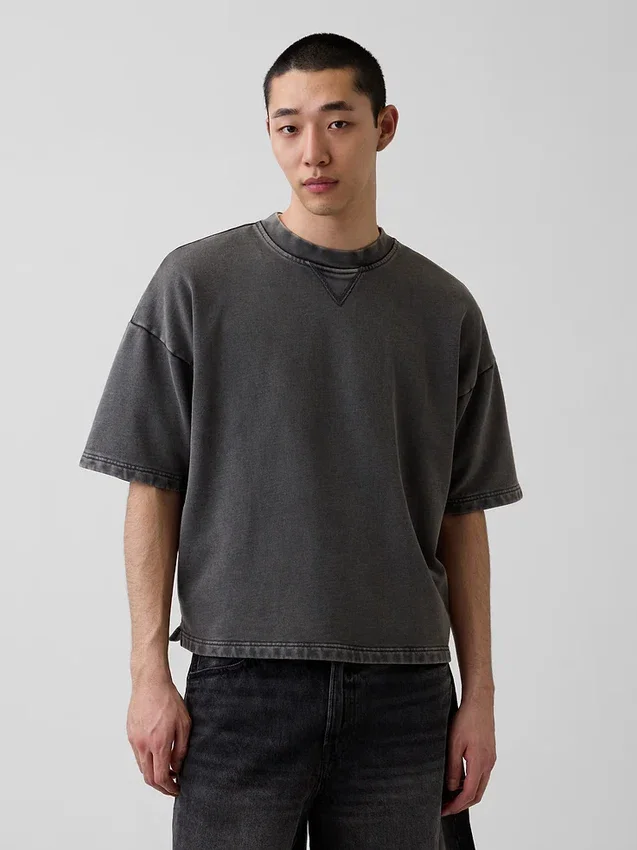 Φούτερ Oversized από βαρύ French Terry