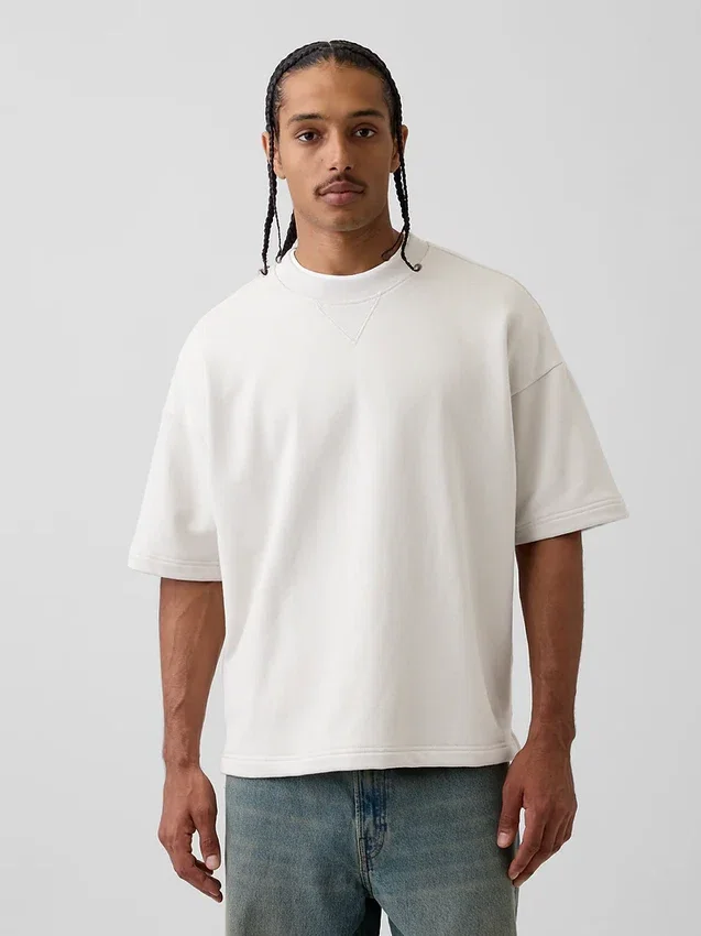 Φούτερ Oversized από βαρύ French Terry