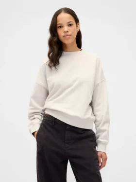 Φούτερ Oversized από βαρύ French Terry