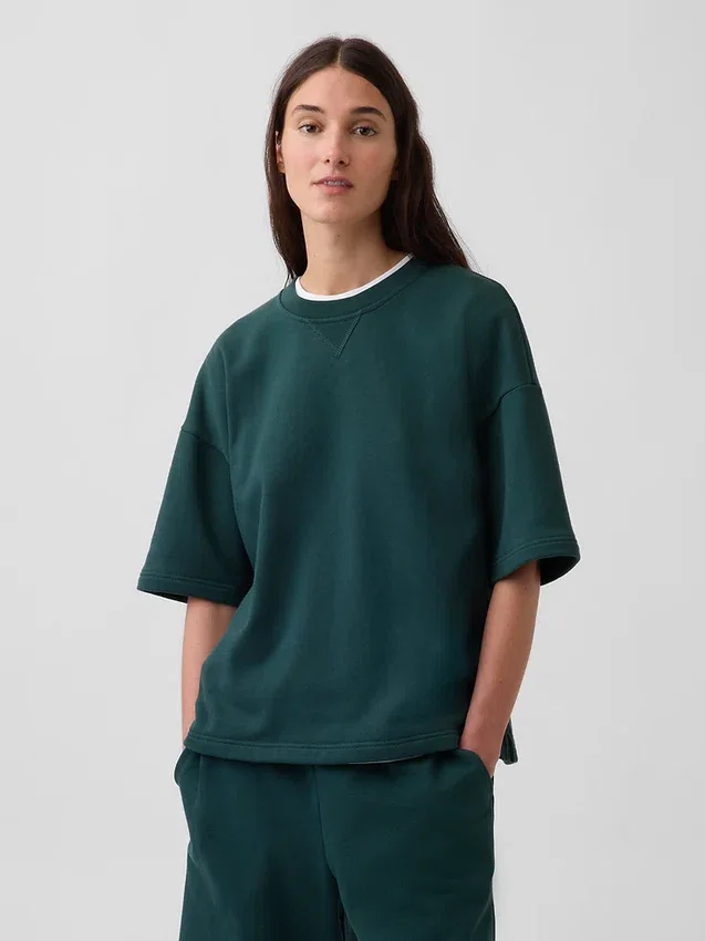 Φούτερ Oversized από βαρύ French Terry