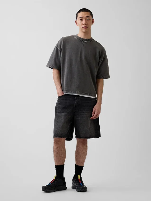 Φούτερ Oversized από βαρύ French Terry