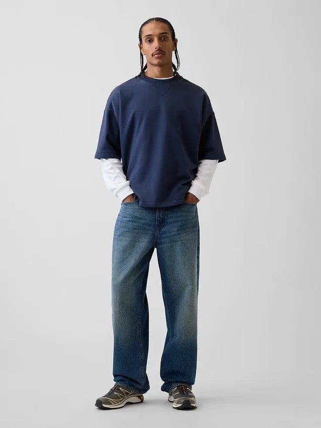 Φούτερ Oversized από βαρύ French Terry