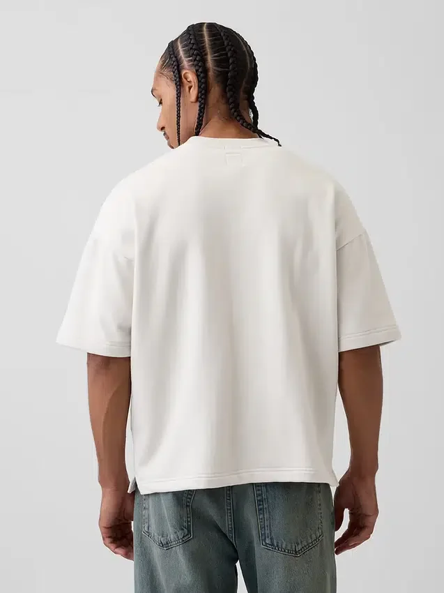 Φούτερ Oversized από βαρύ French Terry